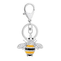 Fomlatr Creative Ltle Bee Car Keychain Ladies Bag Ornements