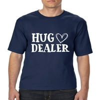 Arti - Тениска за големи мъже, до висок размер 3xlt - Hug Dealer W сърце