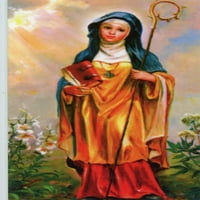 Autom Co St. Monica - Молитва - Relic Lamined Holy Card - благословен от папа Франциск