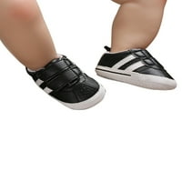 Бебешки бебешки маратонки Seyurigaoka мека подметка против приплъзване на обувки с регулируема каишка