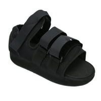 Обувка, полуотворена обувка за ходене на пръсти, стабилност за крак на обувката черно L