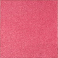 Ярка къща масивна цветова площ килими розово - 4 '6'