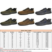 Eloshman Unise Thiking Shoes Comfort Theakers Sport Walking Shoe Outdoer Lightweight Breather Trainers Неплъзнения кафяв 12.5