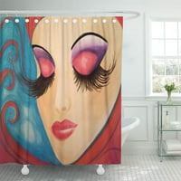 Мигли мигли блаженство от очи грим козметична красота omthatgear декор за баня баня за душ завеса