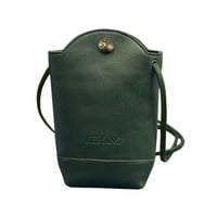 Чанти за рамо за жени женски чанти за пратеник тънък кръстосано рамо чанти за чанти за малки каросериви зелени HxRoolrp