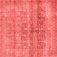 Ahgly Company Indoor Rectangle Персийски червени традиционни килими, 3 '5'