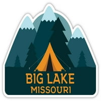 Big Lake Missouri Souvenir Vinyl Decal Sticker Camping Design Design