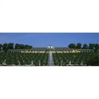 Официална градина пред двореца Сансучи Дворец Потсдам Бранденбург Германия отпечатък от - 12