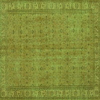 Ahgly Company Indoor Rectangle Persian Green Bohemian Area Rugs, 8 '10'