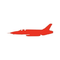 СТРАНИЦА НА СТРАНА F -105G СТИКЕР ДЕКЛО ОТГОВОРЕНО - Самозалепващо винил - устойчив на атмосферни влияния - направен в САЩ - много цветни и размери - Thunderchief USAF F105G