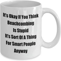 Класическа чаша за кафе: Добре е, ако смятате, че е плажбойнг. - Страхотен подарък за вашите приятели и колеги