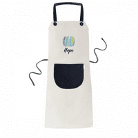Joy S Art Pattern Престилка регулируема памучна бельо памук BBQ Kitchen Pocket Pinafore