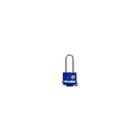 Master Lock 312dlh 1- in. Ключов ламиниран катинар, синьо устойчив на атмосферни влияния, 2-инчов. Дълга шапка - количество 4