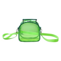 Tiitstoy прозрачен едно рамо кръстосано чанта в тенденция минималистична чанта за болка мини ръчно подложка за желе малка чанта pvc женска чанта