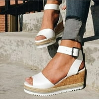 Shpwfbe обувки за жени Retro Fashion Open Toe Gkin Platform клинове Дами дами римгандалиас para mujersandals жени