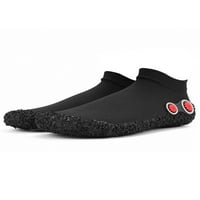 Daeful Unise Sock Shoe Fitness Water Shoes Бос плажни чорапи йога дишащ комфорт плетен горни апартаменти черни 6