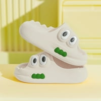 Деца момчета обувки Динозавър отпечатани плоски отворени пръсти с вода сандали хлъзне неплъзгащ се душ баня с чехли сандали празнични уикенди Училищни обувки за дете