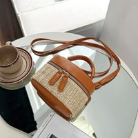 Юкурем малка плажна чанта, жени издръжлив дизайн изтъкана чанта, BO чанта за плажно празнично пътуване