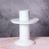 Biplut Cake Stand Food Grade Висока издръжливост Пластмасова сватбена торта Стойка десерт