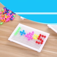 Frcolor Creative Diy Desktop гъбен пъзел играчка играчка Играта на комплект за ранно детство образователна играчка