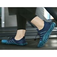 Crocowalk жени леки ежедневни обувки с нисък топ утайка не плъзгане на солиден цвят аква пружинен мек маратонки с меки кръгли пръсти