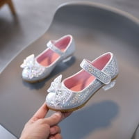 Момичета рокли обувки принцеса костюм Мери Джейн Обувки Сватбени плоски обувки