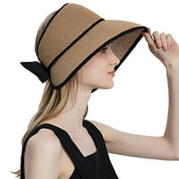 Unise Hats Retro Graphic Printed Outdoor слънцезащитен крем Слънце, вързано двустранно голямо отрязано слънце, уютно уютни стилни шапки