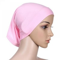 Женски ислямски мюсюлмански лъскав под шал шапка капачка нинджа хиджаб корица на шията
