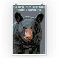 Черна мечка отблизо - Черна планина, Северна Каролина - Плакат за фенер