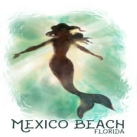 Мексико Бийч Флорида, русалка под вода