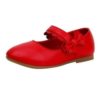 dmqupv модна детски обувки обувки единични обувки деца танцови обувки момичета performance обувки големи момичета обувки обувки червено 6.5