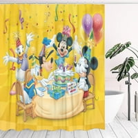 Сладка Mickey Mouse Cool персонализиран дизайн завеса за душ персонализирана завеса за баня, душ завеси, декорации за баня