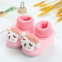 Малки момчета момичета удобни обувки зимни деца обувки за малко дете и обувки за пода еластична лента удобна топла сладка анимационна овца овце модел
