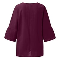 fvwitlyh сладки ризи за жени дамски фланелен копче за яке на риза надолу с дълъг ръкав извънгабаритен пал