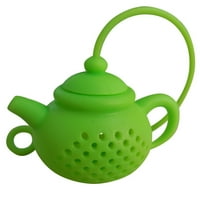 Подробности за Follure за чай инфузор цедка силиконова чаена торбичка лист филтър дифузьор зелено
